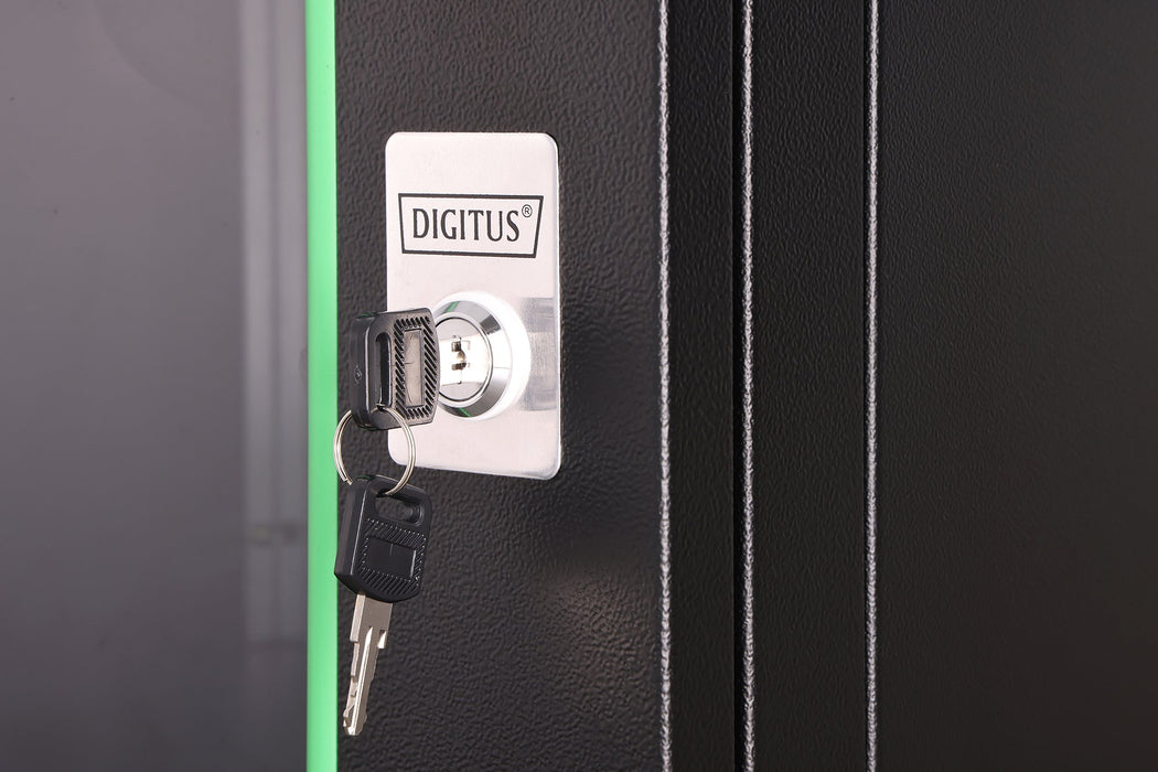 EAN 4016032257790 - Digitus DN-19 07U-6/6-EC-SW armario rack 7U Bastidor de pared Negro imagen 8