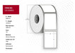 EAN 5706998986405 - Capture CA-LB3053 etiqueta de impresora Blanco imagen 1