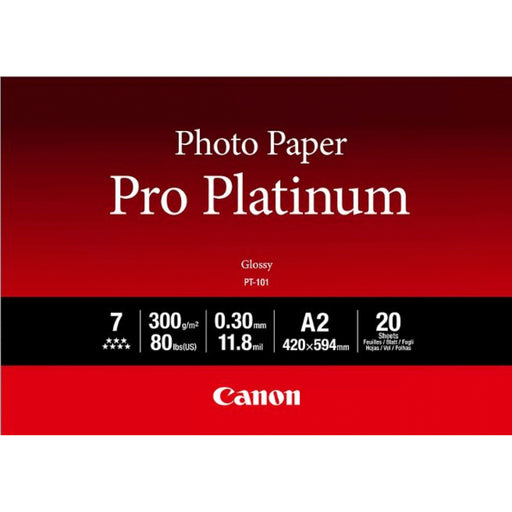EAN 4549292041620 - Canon 2768B067 papel fotográfico A2 Blanco De alto brillo imagen 1