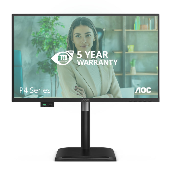 EAN 4038986142878 - AOC 24P4U pantalla para PC 60,5 cm (23.8") 1920 x 1080 Pixeles Full HD Negro imagen 1