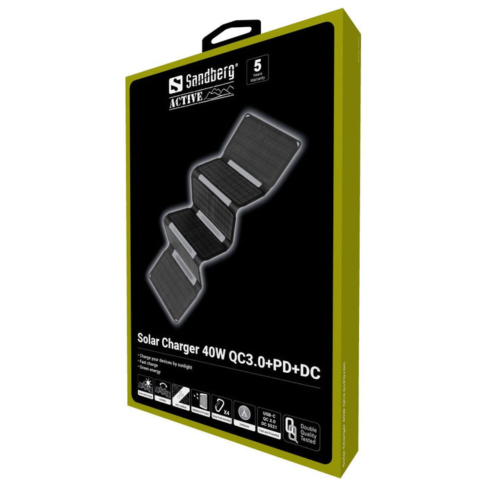EAN 5705730420672 - Sandberg 420-67 cargador de dispositivo móvil Universal Negro Solar Exterior imagen 11