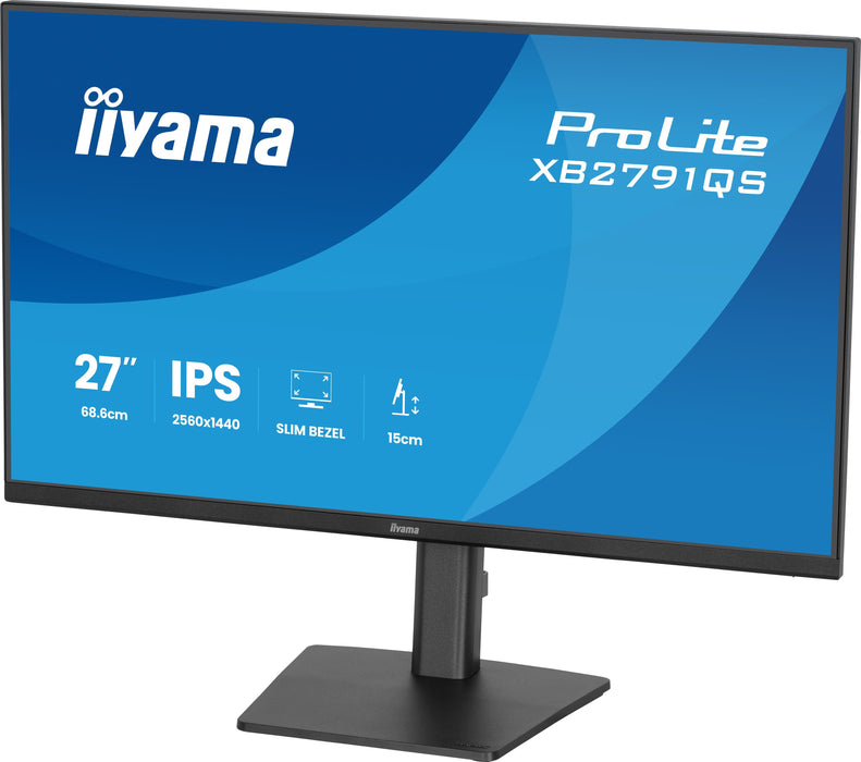 EAN 4948570127443 - iiyama ProLite XB2791QS-B1 pantalla para PC 68,6 cm (27") 2560 x 1440 Pixeles Quad HD LED Negro imagen 8