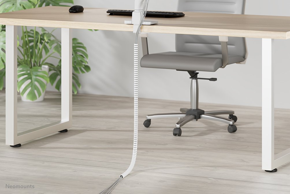 EAN 8721246340218 - Neomounts ADS06-142WH organizador de cables Escritorio Pasacables Blanco 1 pieza(s) imagen 8