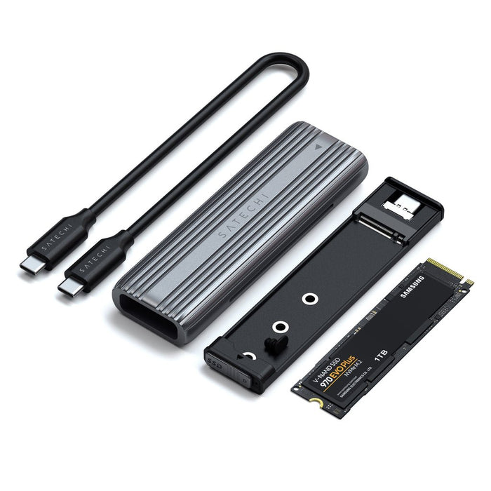 EAN 810086360505 - Satechi ST-UCNSEM caja para disco duro externo Caja externa para unidad de estado sólido (SSD) Gris M.2 imagen 5