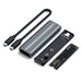 EAN 810086360505 - Satechi ST-UCNSEM caja para disco duro externo Caja externa para unidad de estado sólido (SSD) Gris M.2 imagen 5