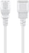 EAN 4040849975851 - Goobay 97585 cable de transmisión Blanco 3 m C14 acoplador C13 acoplador imagen 1