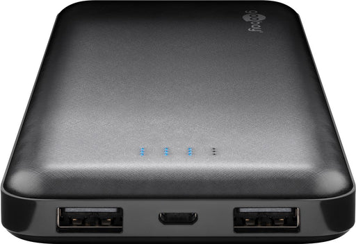 EAN 4040849408915 - Goobay 40891 batería externa Polímero de litio 10000 mAh Negro imagen 1