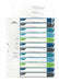 EAN 4005546735122 - Durable 679627 lengüeta de índice Separador en blanco con pestaña Polipropileno (PP) Multicolor imagen 3