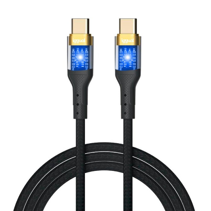 EAN 8435364320426 - iggual IGG320426 cable USB USB 2.0 1 m USB C 60 W Negro imagen 1