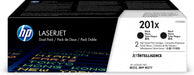 EAN 0190780321355 - HP 201X 2-pack High Yield Black Original LaserJet Toner Cartridges cartucho de tóner 2 pieza(s) imagen 1