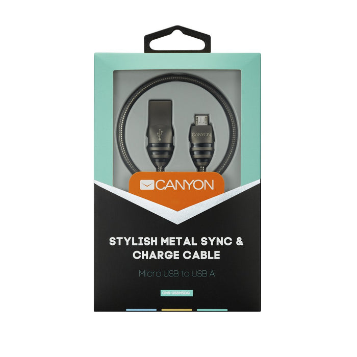 Cable Micro Usb A Usb 2.0 1m Metal Canyon Cable 1m/ Usb A Microusb/ 2.0