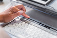 EAN 8717399992220 - BakkerElkhuizen S-board 840 teclado Oficina USB AZERTY Francés Gris claro, Blanco imagen 2