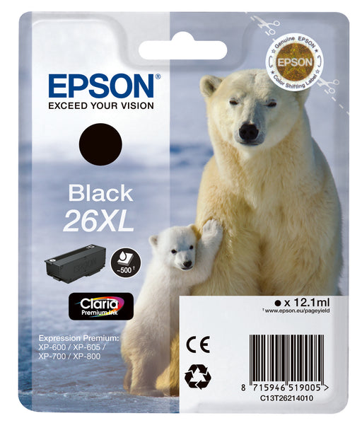 EAN 8715946519005 - Epson C13T26214010 cartucho de tinta 1 pieza(s) Original imagen 1