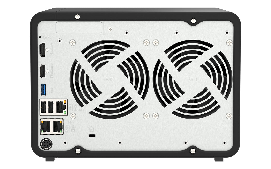 EAN 4711103084335 - QNAP TS-AI642-8G servidor de almacenamiento NAS Torre ARM Cortex-A76 8 GB Negro imagen 2
