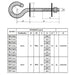 EAN 5902560366419 - Extralink EX.6419 organizador de cables Escritorio/pared Gancho de soporte para cableado Acero inoxidable imagen 3
