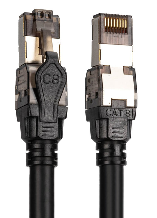 EAN 4016032505327 - Digitus CAT 8.1 S-FTP patch cord, Cu, LSZH cable de red Negro Cat8.1 S/FTP (S-STP) Alrededor imagen 2