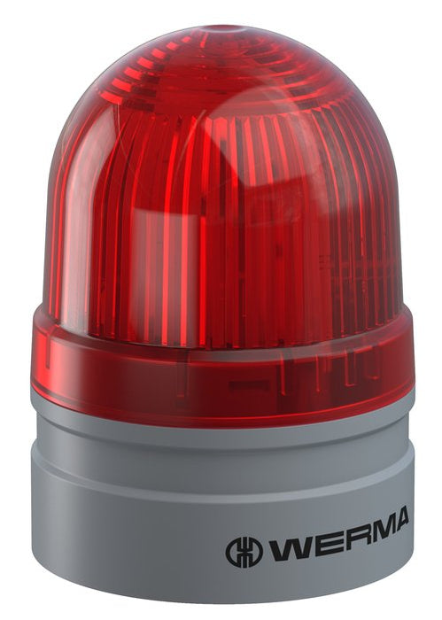 Werma Signaltechnik Luz De Señalización Mini Twinflash 115-230vac Rd 260.120.60 Rojo 230 V/Ac