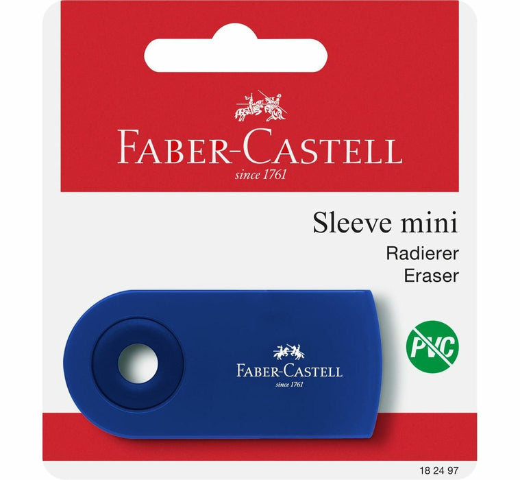 Faber-Camell Radierer Sleeve Mini Farb. Sort. Bk D