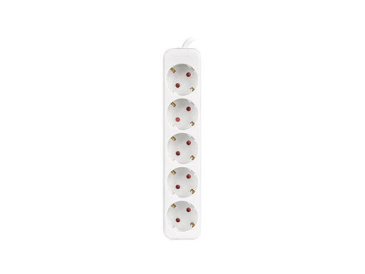 EAN 5901969429220 - Lanberg PS0-05F-0300-W base múltiple 3 m 5 salidas AC Interior Blanco imagen 1