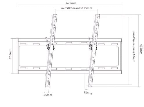 EAN 6956745152846 - SUNNE 37-70-ET soporte para TV 177,8 cm (70") Negro imagen 2