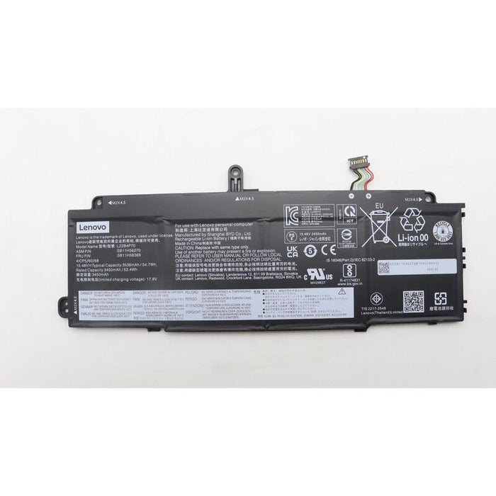 54.7wh Internal Lithium-Ion  Battery For Lenovo Thinkpad