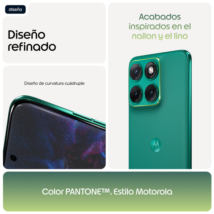 EAN 0840493611174 - Motorola edge 70 fusion 17,2 cm (6.78") SIM doble Android 16.0 5G USB Tipo C 8 GB 256 GB 5200 mAh Verde imagen 10
