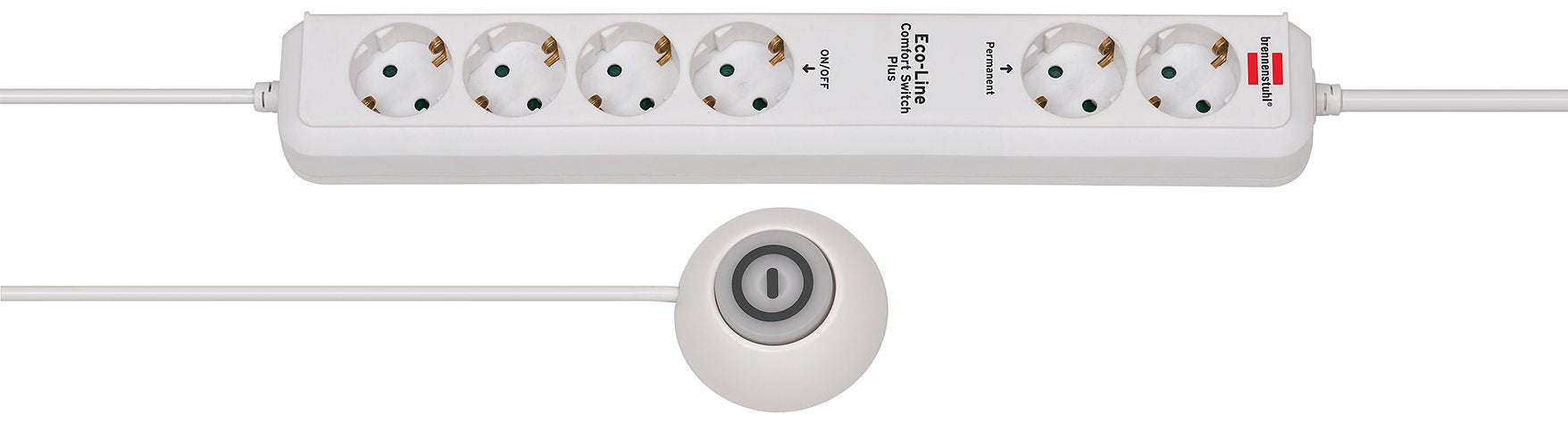 EAN 4007123636297 - Brennenstuhl EL CSP 24 DE 3676 Blanco 6 salidas AC 230 V 1,2 m imagen 1