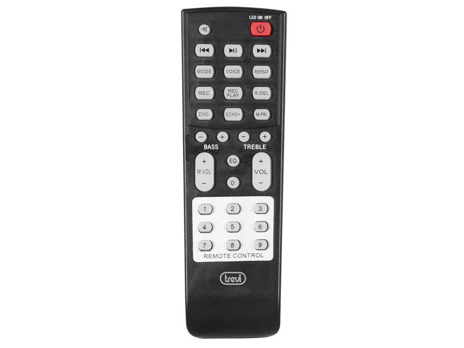 EAN 8011000026558 - Trevi XF 600 KB Altavoz para fiestas Negro 80 W imagen 7