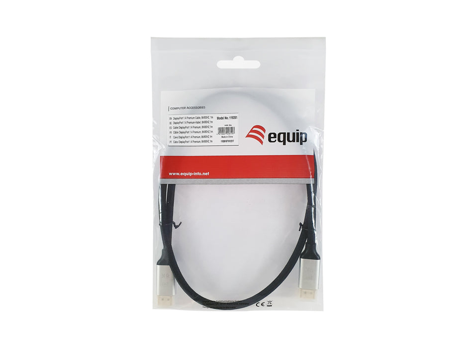 EAN 4015867228203 - Equip 119262 cable DisplayPort 2 m Aluminio, Negro imagen 3