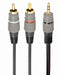 EAN 8716309104760 - Gembird CCA-352-1.5M cable de audio 1,5 m 3,5mm 2 x RCA Negro imagen 1