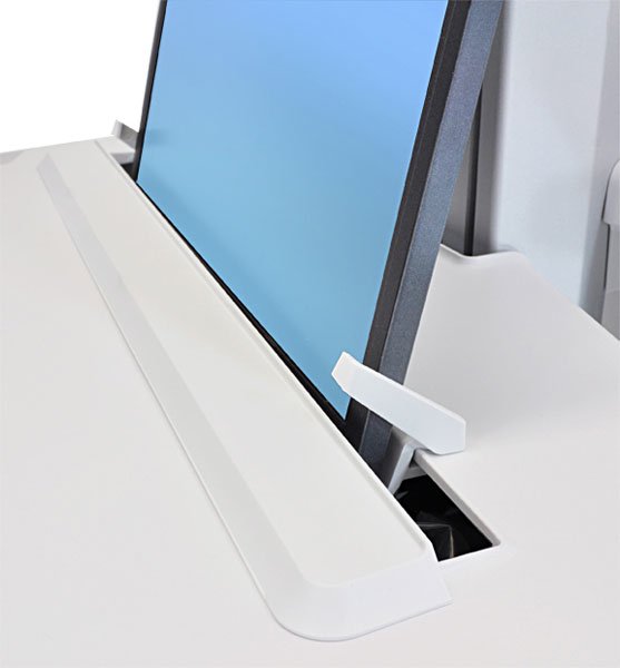 Ergotron Styleview Laptop-Wagen Sla-Antrieb 4 Schublade 3x1+1 Bis 43,9cm 17,3zoll 9,5kg.Anhebung 51cm 66ah Power System 2x33ah 12v