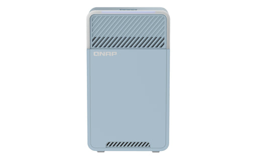 EAN 0885022020256 - QNAP QMiro-201W router inalámbrico Gigabit Ethernet Doble banda (2,4 GHz / 5 GHz) Azul imagen 1
