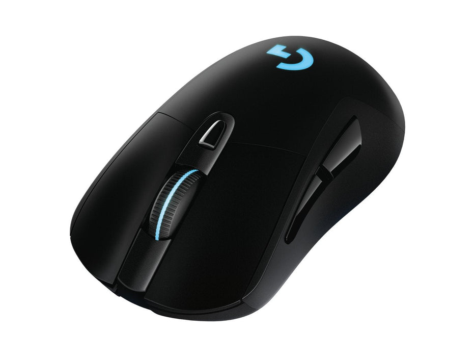 Logitech G703 Lightspeed Raton Inalambrico Usb 16000dpi - 5 Botones - Peso Ajustable - Iluminacion Led - Uso Diestro - Color Negro