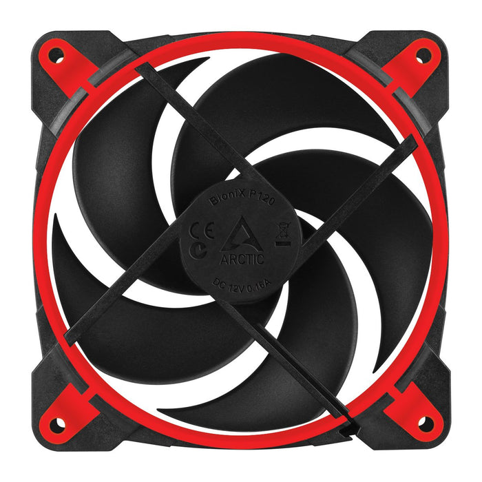 EAN 4895213701266 - ARCTIC BioniX P120 Carcasa del ordenador Ventilador 12 cm Negro, Rojo imagen 5