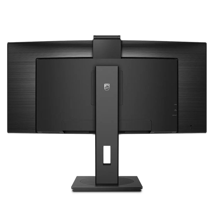 Monitor Profesional Ultrapanorámico Curvo Philips 346p1crh 34' Wqhd Webcam Multimedia Negro