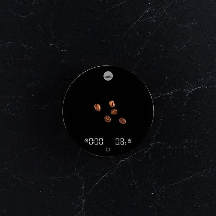 Wilfa Präzisions-Küchenwaage Uni (Negro, Bis 2 Kg, Timer, Usb-C) 605928