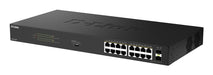 EAN 0790069477058 - D-Link DGS-1018P No administrado Gigabit Ethernet (10/100/1000) Energía sobre Ethernet (PoE) Negro imagen 3