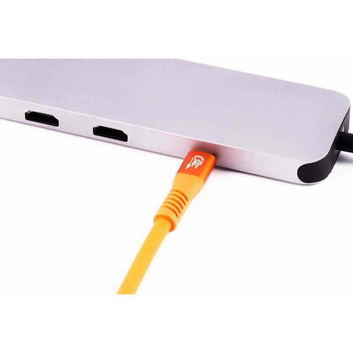 Shiverpeaks Usb-C Ladecable 3.2, 240w, Naranja, 1,5m