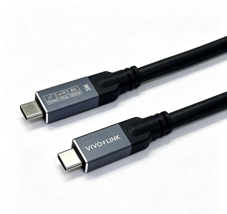 Usb-C To Usb-C Cable 1m -  Usb4, 40gbps, 100w Pd, 8k,