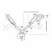 EAN 8436574703450 - AISENS DT27TSR-045 soporte para monitor 81,3 cm (32") Escritorio Negro imagen 3