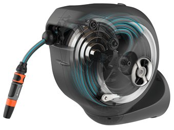 EAN 4078500051941 - Gardena RollUp Carrete de pared Automático Negro, Gris imagen 5