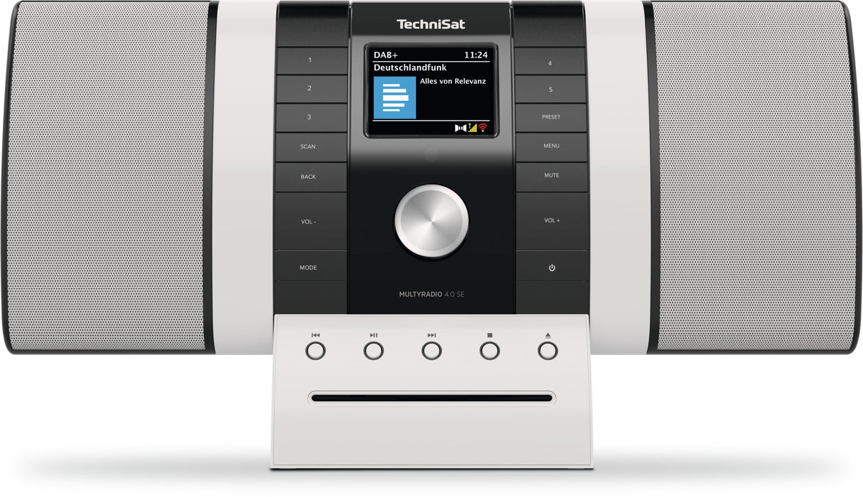 EAN 4019588139831 - TechniSat MULTYRADIO 4.0 Internet Analógico y digital Negro, Blanco imagen 1