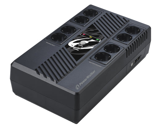 EAN 4260074982640 - PowerWalker VI 600 MS sistema de alimentación ininterrumpida (UPS) Línea interactiva 0,6 kVA 360 W 8 sali imagen 1