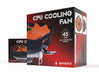 EAN 8716309123907 - Gembird CPU-HURACAN-X30 sistema de refrigeración para ordenador Procesador Refrigerador de aire 12 cm Neg imagen 1