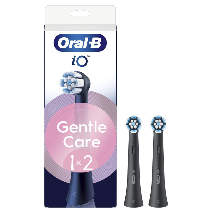 Oral-B Io Sanfte Reinigung 2er AufsteckbRsten Schwarz