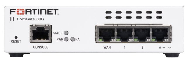 Fortinet Fortigate Fg-30g 4x Ge Rj45 Ports (Including 3x Internal Ports, 1x Wan Ports)