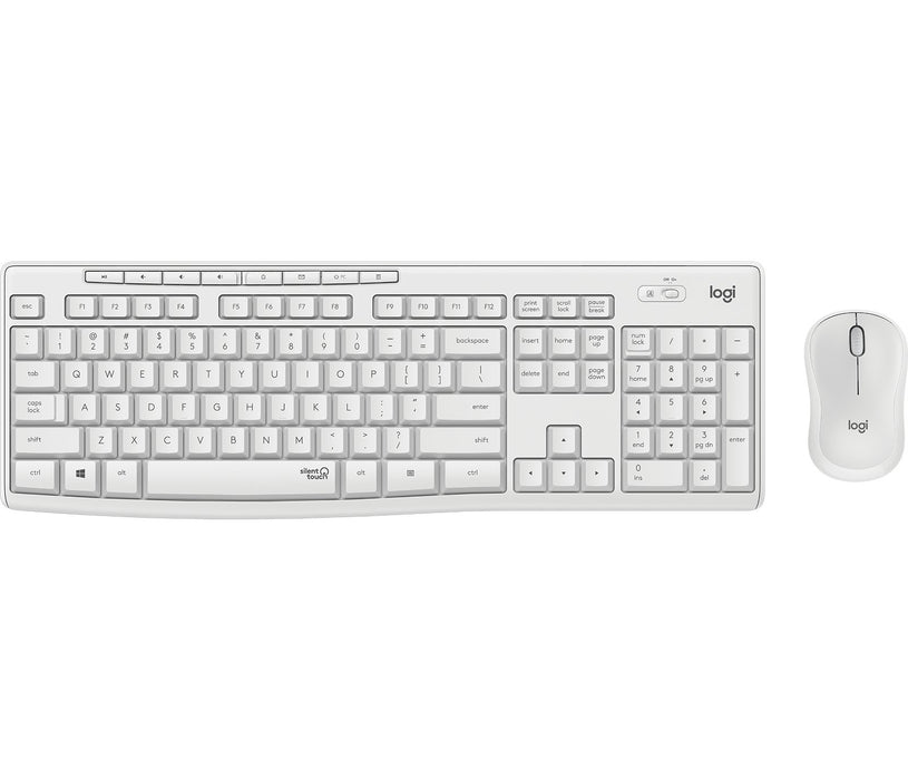 EAN 5099206092556 - Logitech 920-009820 teclado Ratón incluido Oficina RF inalámbrico AZERTY Francés Blanco imagen 3