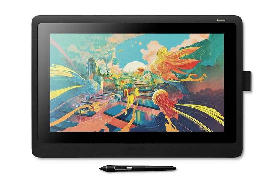 EAN 4949268621755 - Wacom Cintiq 16 tableta digitalizadora Negro 5080 líneas por pulgada 344,16 x 193,59 mm imagen 1