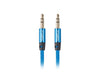 EAN 5901969416275 - Lanberg CA-MJMJ-10CU-0030-BL cable de audio 3 m 3,5mm Azul imagen 1
