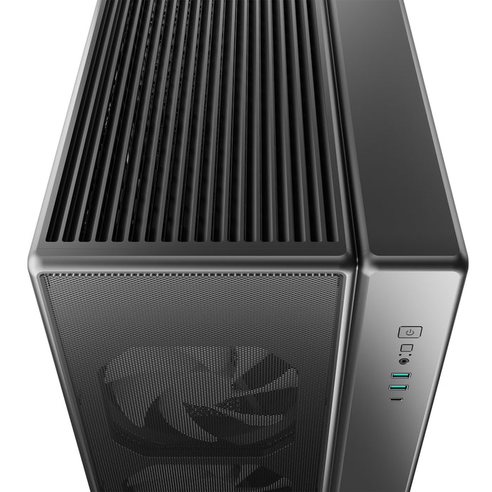 Deepcool Cg590 Mesh 2f Micro Atx Midi Tower Case, Black